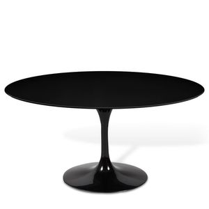 Mesa Saarinen Tulipa Oval 198cm X 122cm Preto