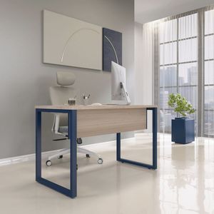 Mesa Madeira 134cm X 60cm M134-60p25 Nogueira Azul