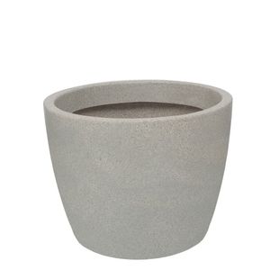 Vaso Malta Redondo 52 X 42 Cm Cor 13 Granito Pedra