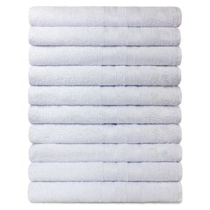 Kit 20 Toalhas Banho Para Hotel 100% Algodão Caricinha
