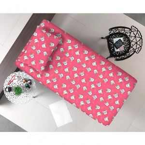 Jogo De Cama Infantil Estampado Solteiro 2 Peças - Kids - Gatocórnio Pink