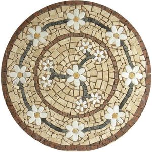 Mandala Mosaico Floral Rosone Venezia Tamanho 70cm