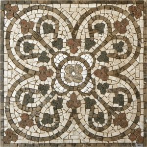 Mosaico Religioso Bizantino Trevo Tamanho 100cm