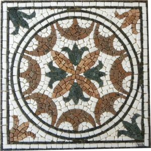 Mosaico Religioso Bizantino Paixão Bizantina Tamanho 80cm