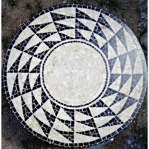 Piso Em Mosaico Romano Praça Da Prefeitura De Lisboa Tamanho 150cm
