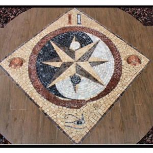 Piso Maçom Em Mosaico I Tamanho 100cm