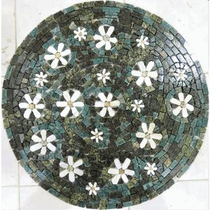 Mandala Mosaico Floral Vegetação Florida Tamanho 130cm