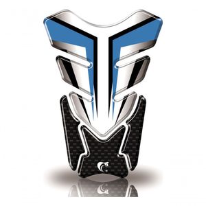 Protetor De Tanque Adesivo Moto Cg Twister Cb Factor Fazer Gsx-s Vermelho Color Azul