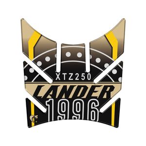 Protetor Tanque Moto Yamaha Crosser Lander Xtz 250 Dourado Cor Dourado