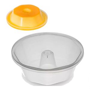 Forma Mini Pudim Com tampa Forneável 120ml Com 50unds