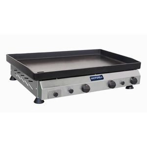 Chapa De Fritura Metvisa A Gás 80cm 03 Queimadores