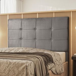 Cabeceira Para Cama De Casal 140 Cm Safira Bege