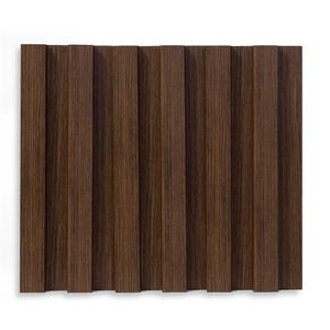 Painel Ripado De Poliestireno 12 Cm X 2,85 Unidades - Nogueira