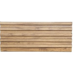 Painel Ripado De Poliestireno 12,2 Cm X 2,85 Unidades - Sucupira