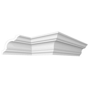 Kit Com 3 Barras Roda Teto Up230 Perfil De Poliestireno Homestar 6m Branco