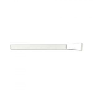 Kit Com 5 Barras Roda Meio Fl50 Perfil De Poliestireno Homestar 10m Branco