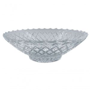 Tigela Centro De Mesa 29cm Vidro Fruteira Vaso