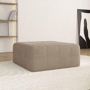 Sofá Modular Puff Easybox Cabecasa Madeiramadeira Taupe