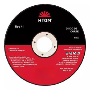 Disco De Desbaste Tipo 27 M.4.1-2" - Htom