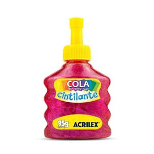 Cola Cintilante 95g - Acrilex Pink