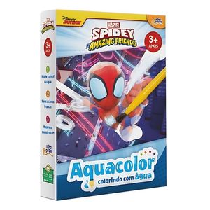 Aquacolor C- Pincel Spidey - Toyster Unica Aquacolor C- Pincel Spidey - Toyster