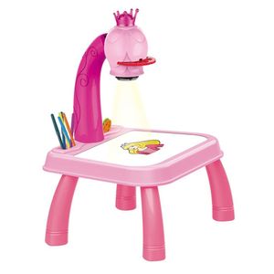 Mesa Projetor De Desenhos Piquenique Da Princesa - Dm Toys