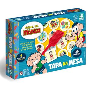 Jogo Tapa Na Mesa - Turma Da Mônica - Nig Brinquedos