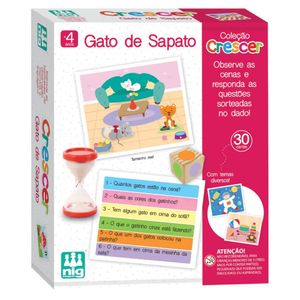 Jogo Gato De Sapato Crescer - Nig Brinquedos