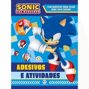Livro Sonic The Hedgehog Adesivos E Atividades - Ciranda Cultural