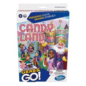 Jogo Candy Land F8259 - Grab &go - Hasbro Unica Jogo Candy Land F8259 - Grab &go - Hasbro