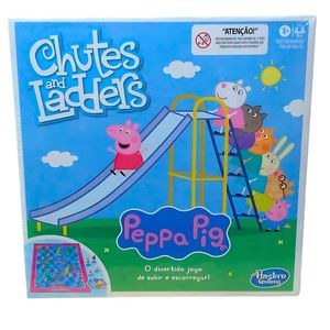 Jogo De Tabuleiro Peppa Pig Chutes And Ladders - Hasbro Unica Jogo De Tabuleiro Peppa Pig Chutes And Ladders - Hasbro