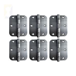 Caixa Com 150 Dobradiças Escovadas C-redondo 3 X 2 ½
