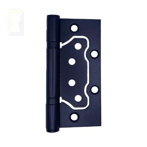 Dobradiça De Sobrepor Inox Preto