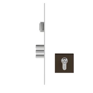 Fechadura Pado Rolete Magnético 3 Pinos - Multponto Euro 60mm Preto