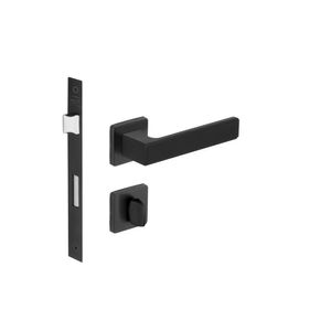 Fechadura Banheiro Tesca 2 Maq 55 Imab Preto