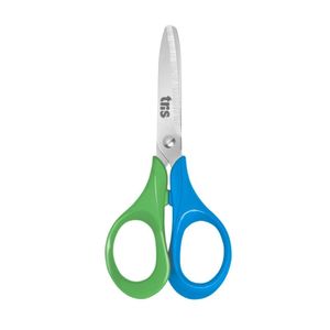 Tesoura Escolar Class Duo 13cm Tris Azul E Verde