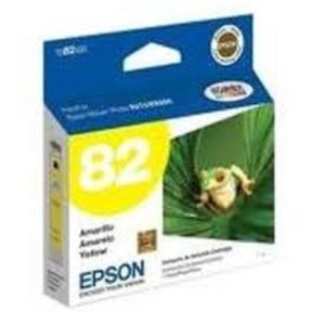 Cartucho De Tinta Epson To82 Yellow T082420 Br R270 R290 Rx590 Rx390 T50 Tx720