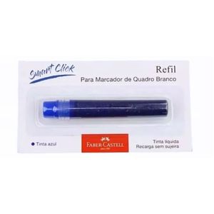 Refil Pincel Marcador Quadro Branco Faber-castell Azul