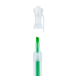 Marca Texto Fluorescente Transparente Brw Verde