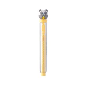 Caneta Borracha Holic Fofurices Tris Amarelo