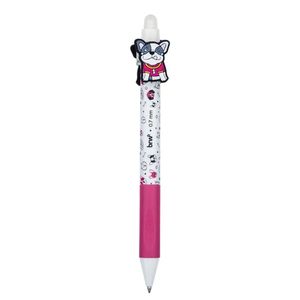 Caneta Em Gel Apagável Pug 0.7mm Brw Rosa