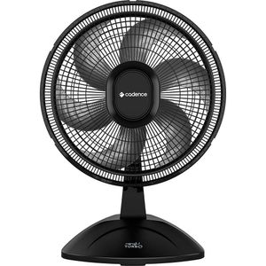 Ventilador de Mesa VTR410 40 cm 6 Pás 140W Cadence Preto 110V