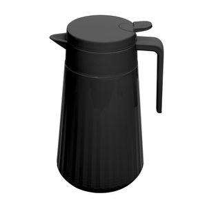Garrafa Térmica De Plástico Unique Preta 1l 220210 - Lyor