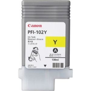 Cartucho Canon Plotter Pfi 102y Amarelo