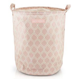 Cesto Para Roupa Suja/ Brinquedos Tecido (g) - Linha Loft Pink