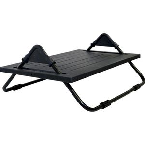 Apoio Para Pés Mdf Preto Multivisão