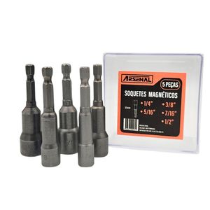 Conjunto De Soquetes Magnéticos 65mm Arsenal