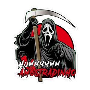 Adesivo Hummm Amostradinho Branco
