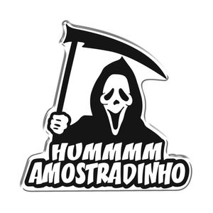 Adesivo Humm Amostradinho. Preto