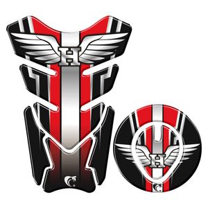 Protetor Tanque E Bocal Adesivo Moto Honda Asa Até 2017 Vermelho